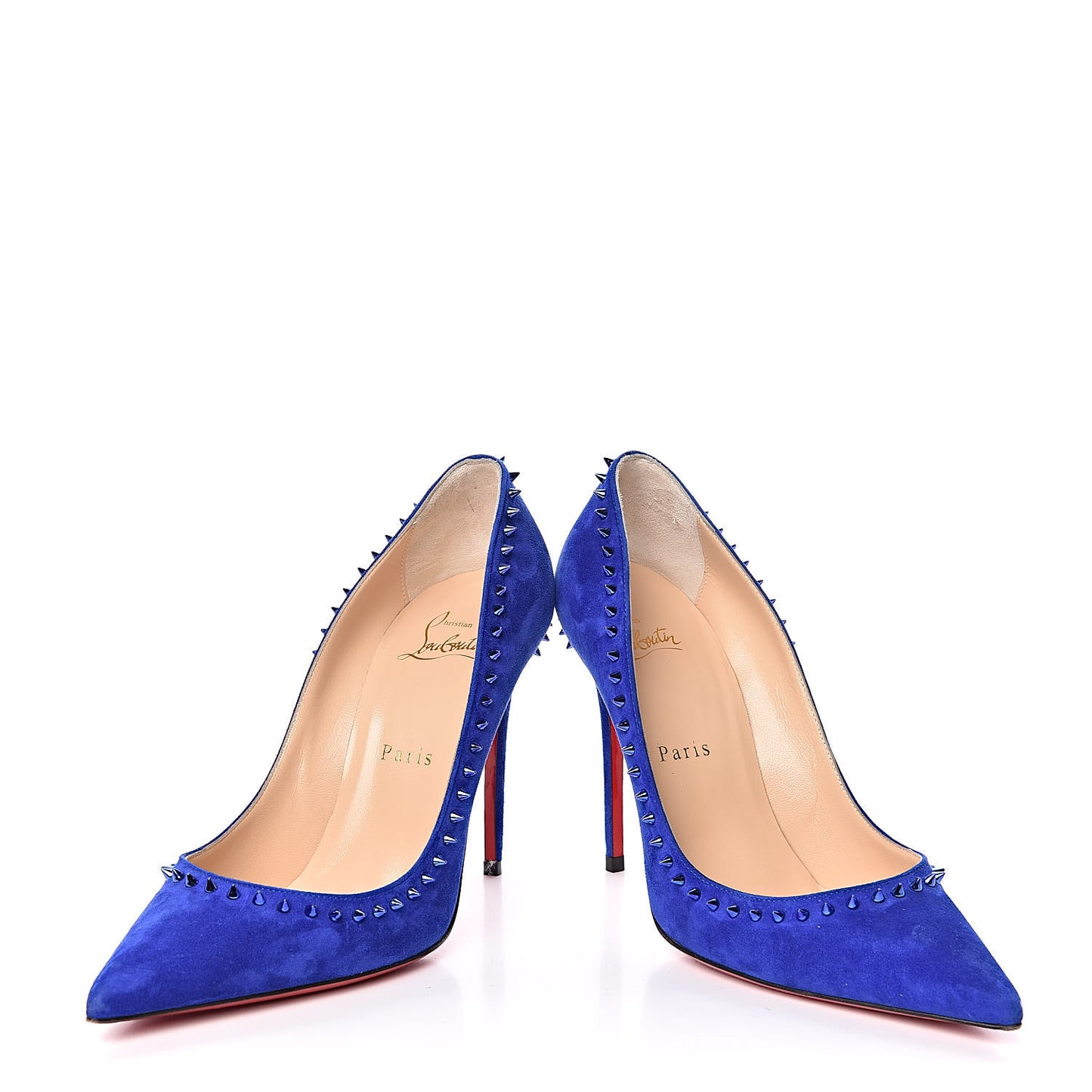 Suede Anjalina 100 Pumps 37 Azulejo