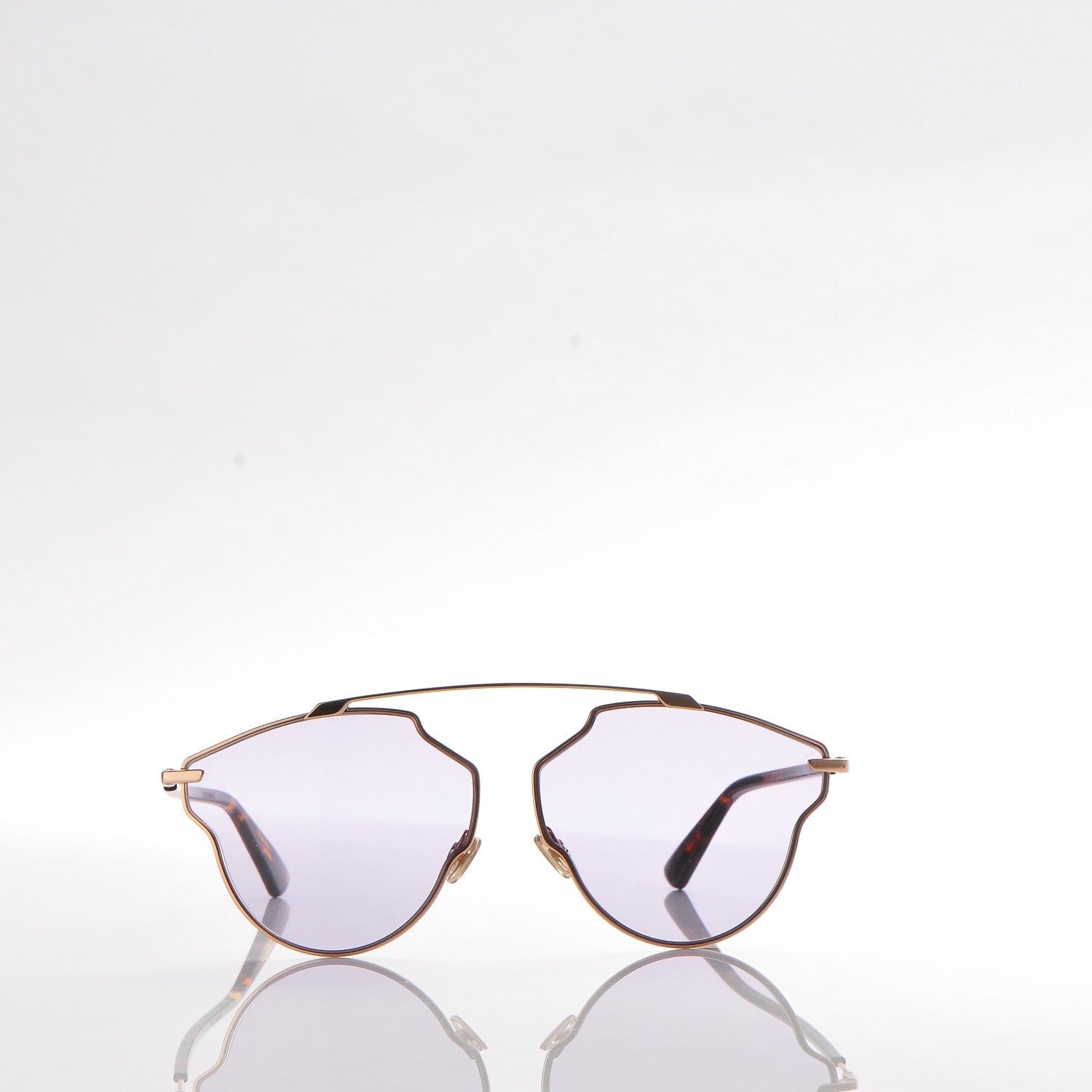 Christian Dior So Real Pop Sunglasses Rose Gold Purple 2 of 9