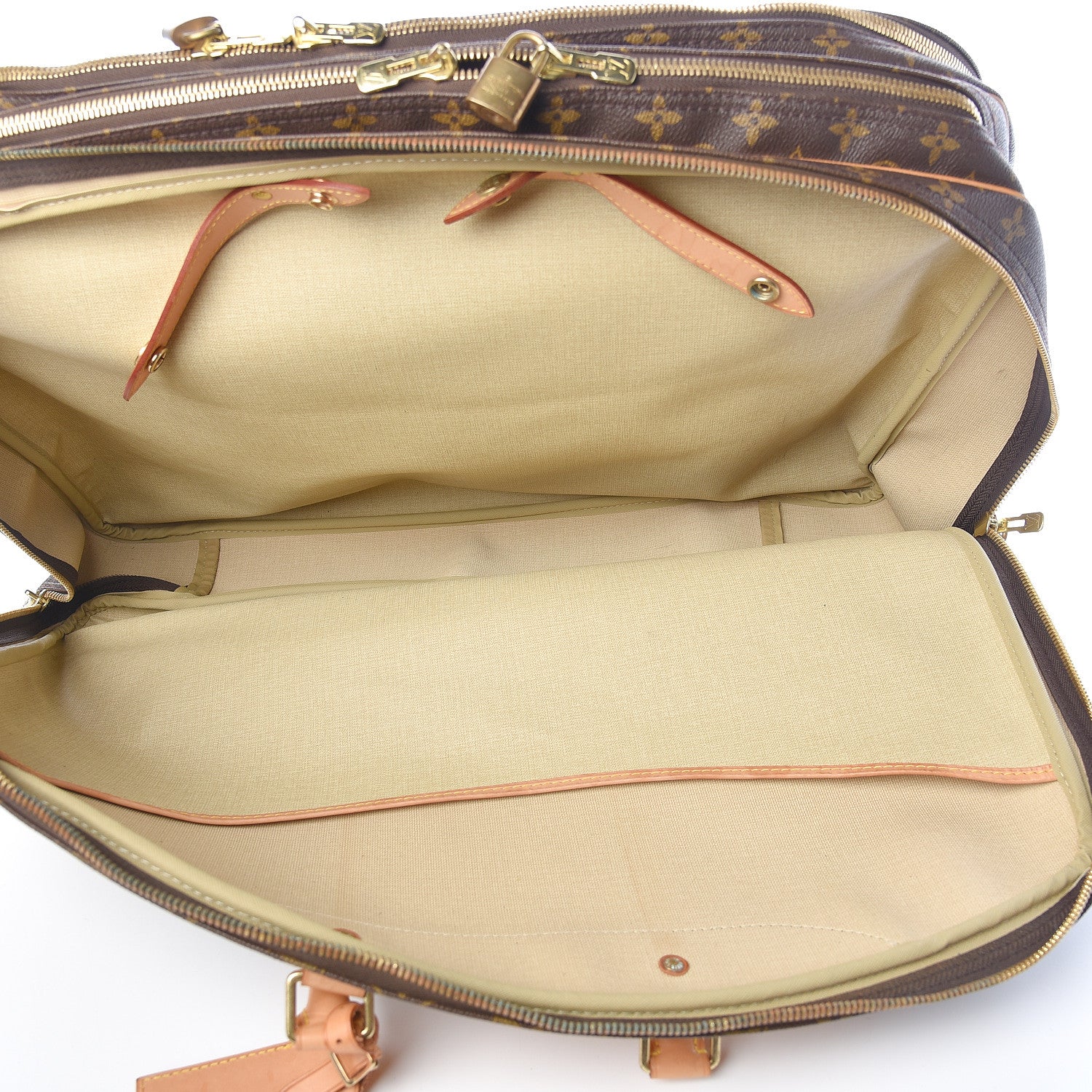 Louis Vuitton Monogram Alize 3 Compartment Bag 6 of 11