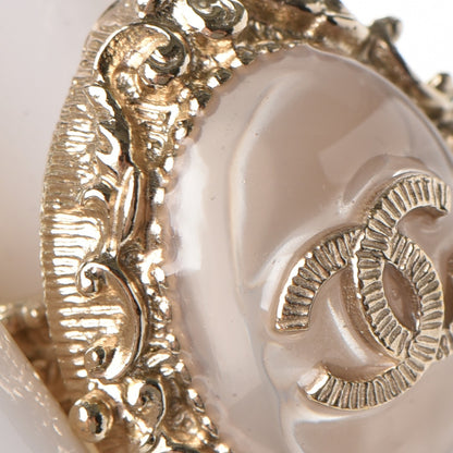 Chanel Gripoix CC Ring 7 Gold 5 of 5