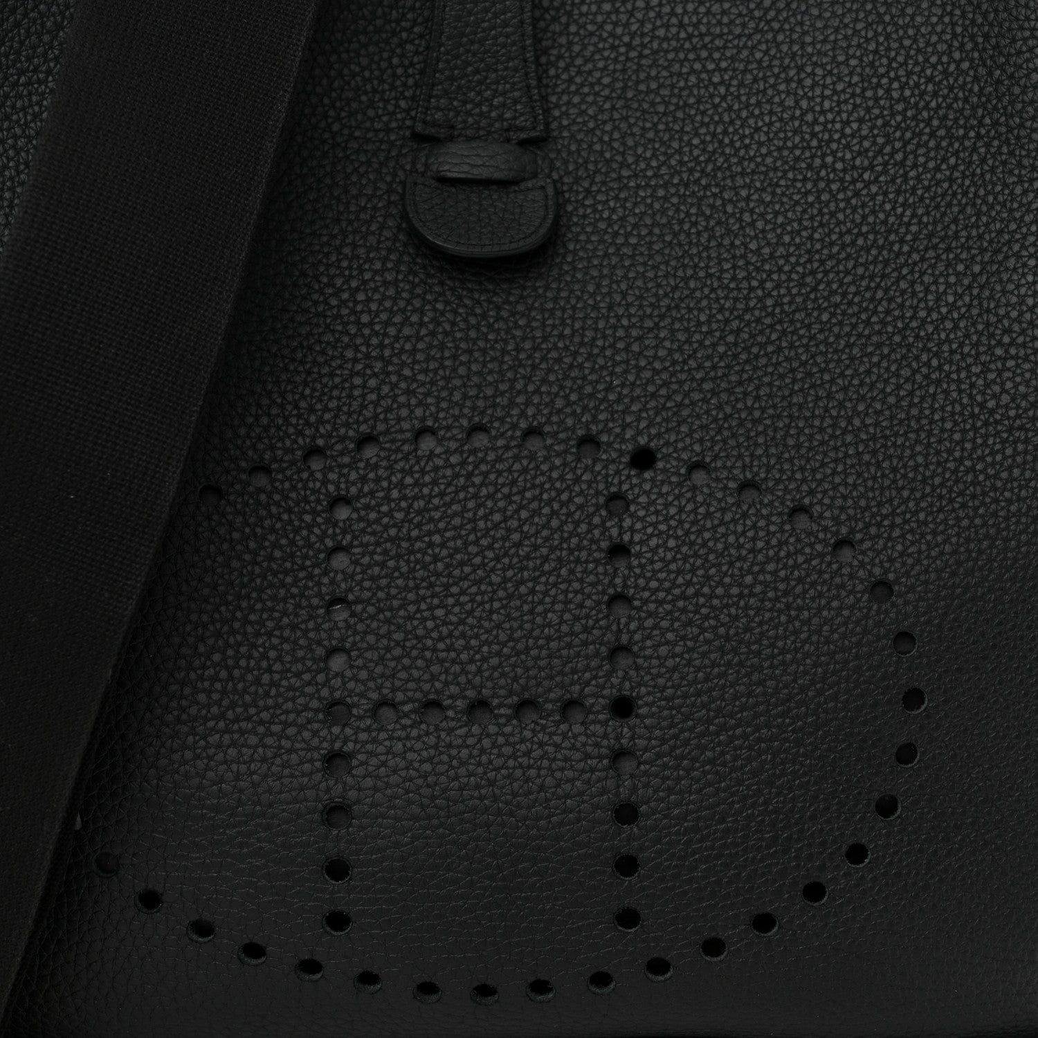 Hermes Taurillon Clemence Evelyne III GM Black 8 of 10