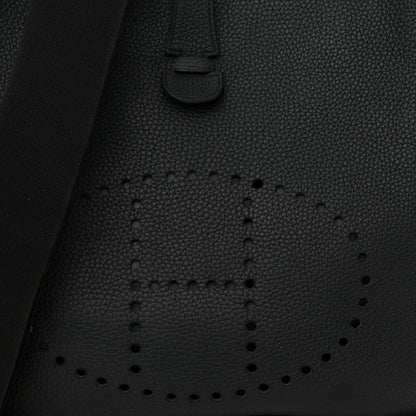 Hermes Taurillon Clemence Evelyne III GM Black 8 of 10