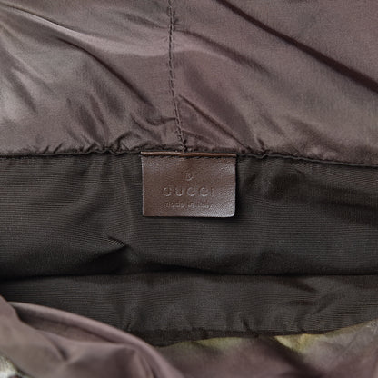 Gucci Monogram Backpack Diaper Bag Brown 7 of 22