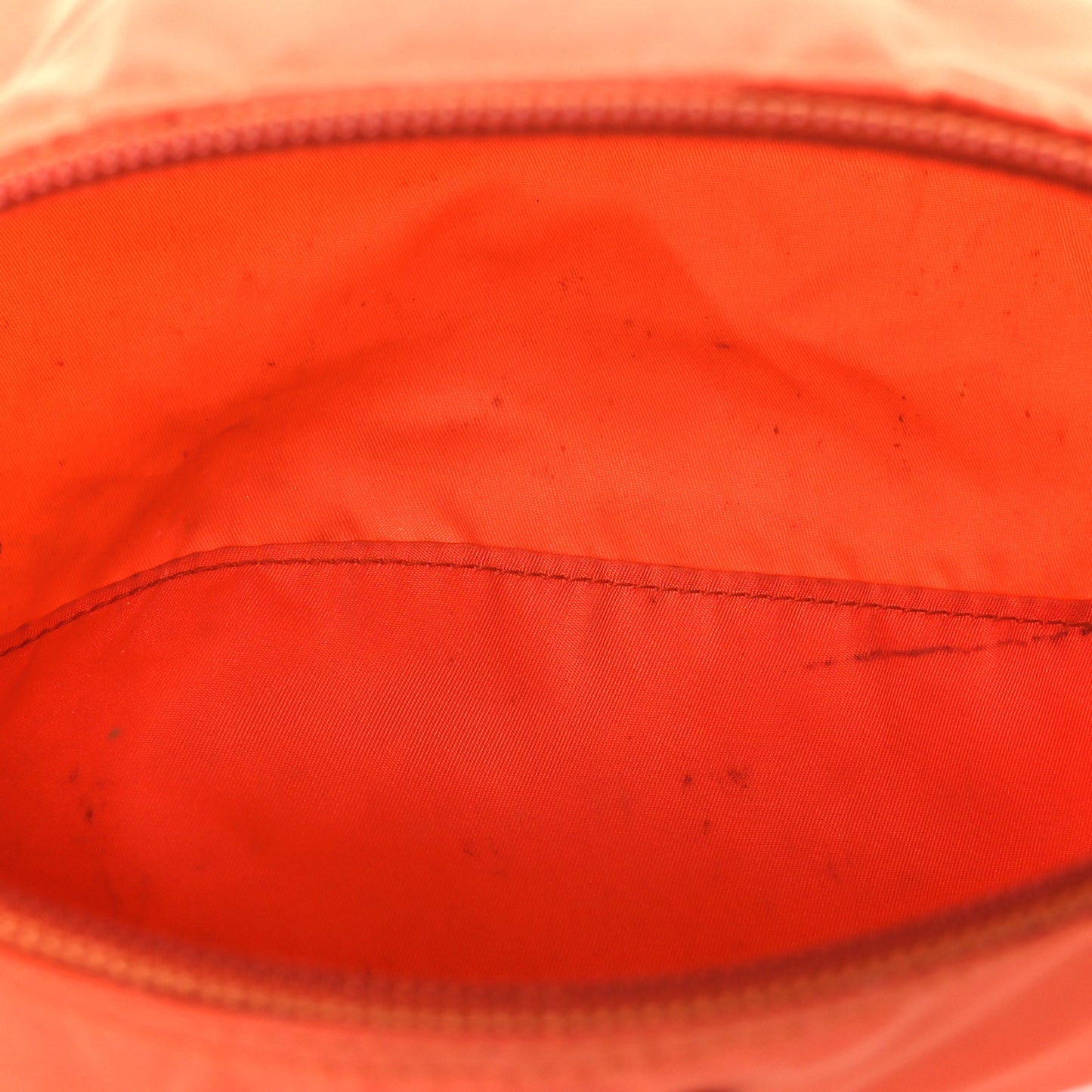 Nylon Vela Cosmetic Pouch Orange