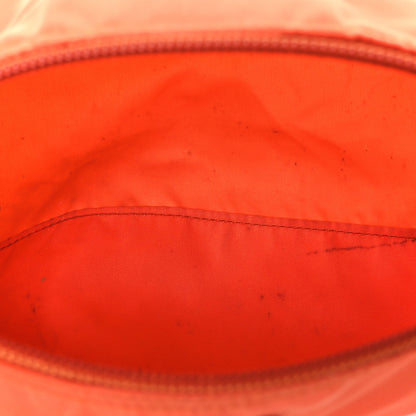Prada Nylon Vela Cosmetic Pouch Orange 5 of 8