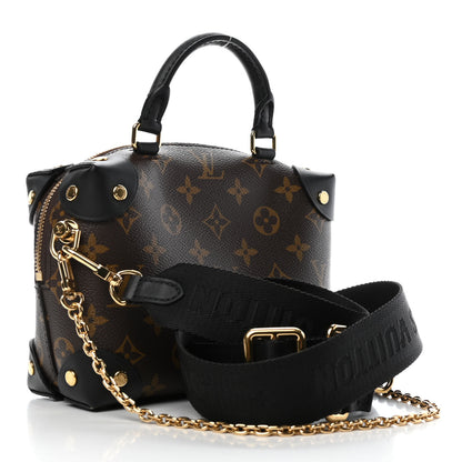 Louis Vuitton Monogram Petite Malle Souple Black 2 of 4