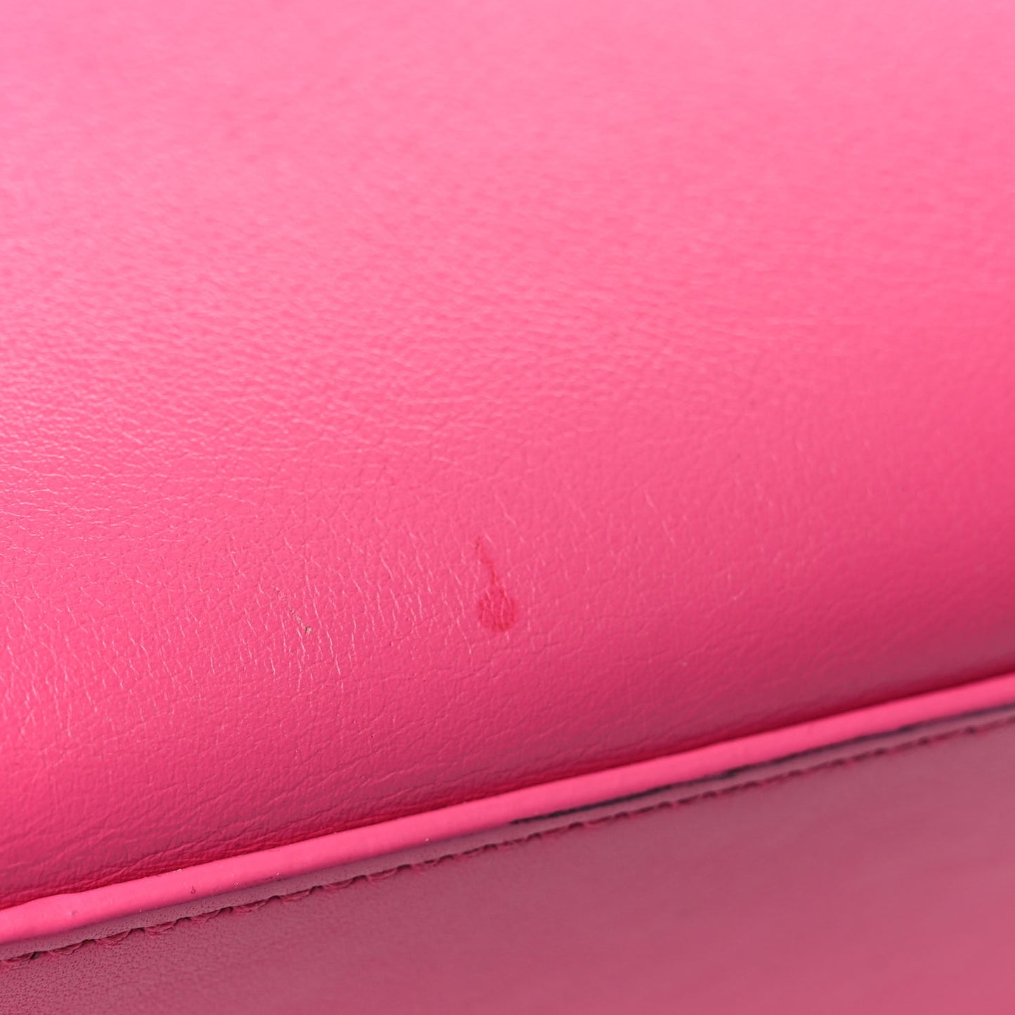 Calfskin Nano Sac De Jour Lipstick Fuchsia