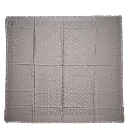 Louis Vuitton Silk Wool Monogram Shawl Verone 1 of 6