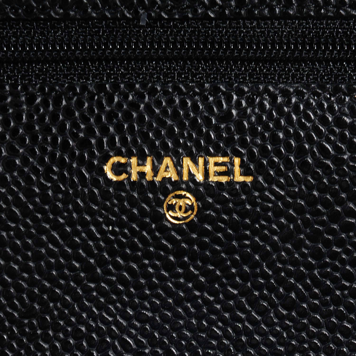 Chanel Caviar Quilted Wallet On Chain WOC Black 7 of 9