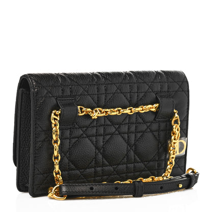 Christian Dior Supple Calfskin Caro Belt Bag Black 3 of 11