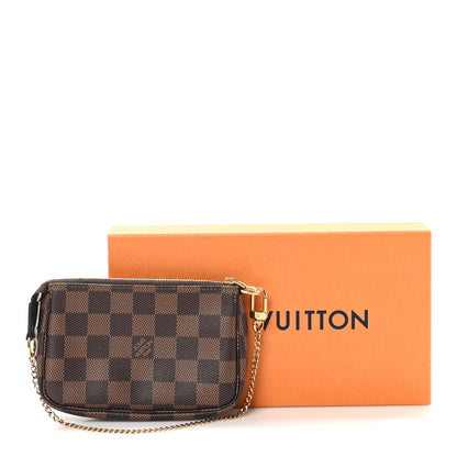 Louis Vuitton Damier Ebene Mini Pochette Accessories 11 of 11