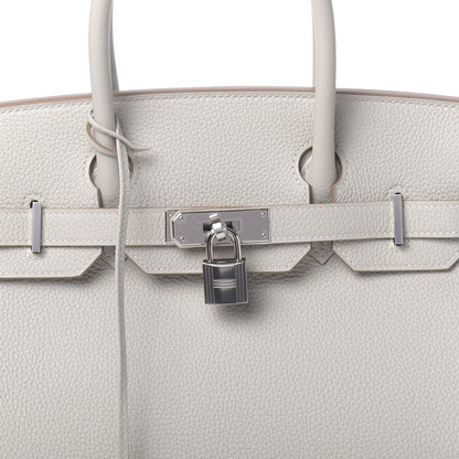 Hermes Togo Birkin 30 Gris Perle 9 of 12