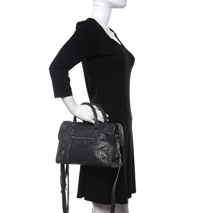 Balenciaga Agneau Classic Silver Hardware S City Gris Fossile 3 of 10