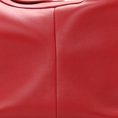 Valentino Garavani Nappa Small Roman Stud Hobo Rosso Valentino 7 of 9