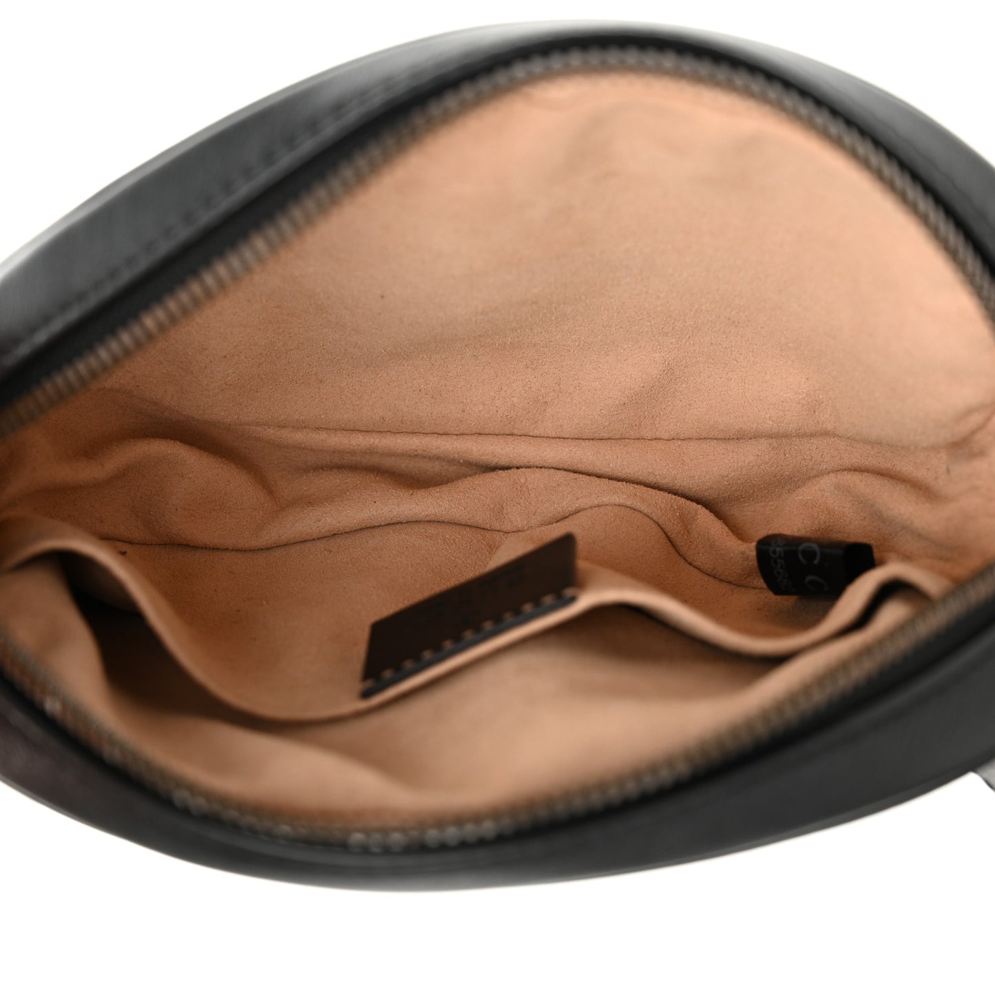 Calfskin Matelasse GG Marmont Belt Bag 85 34 Black