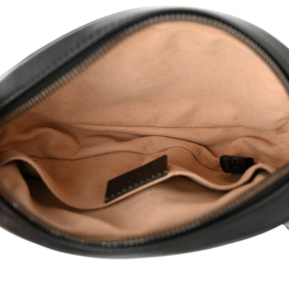 Gucci Calfskin Matelasse GG Marmont Belt Bag 85 34 Black 5 of 13