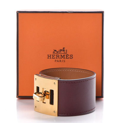 Hermes Swift Kelly Dog Bracelet T3 Bordeaux 7 of 7