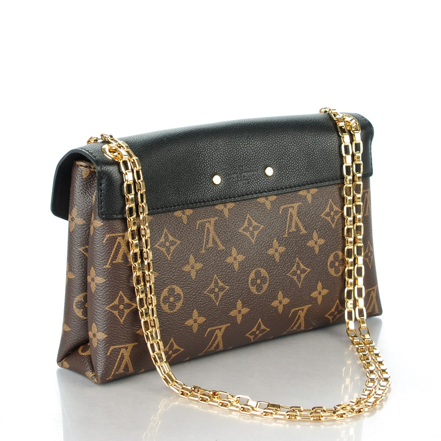 Monogram Pallas Chain Black