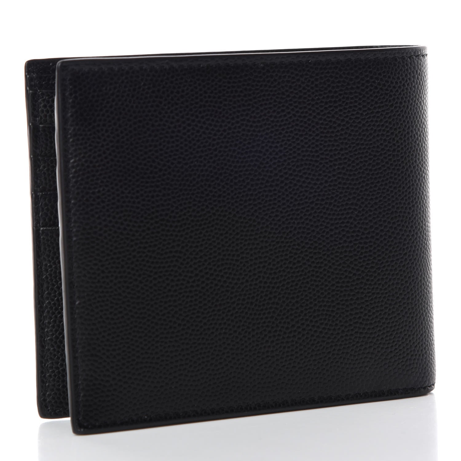 Saint Laurent Grain De Poudre Paris East West Wallet Black 3 of 10