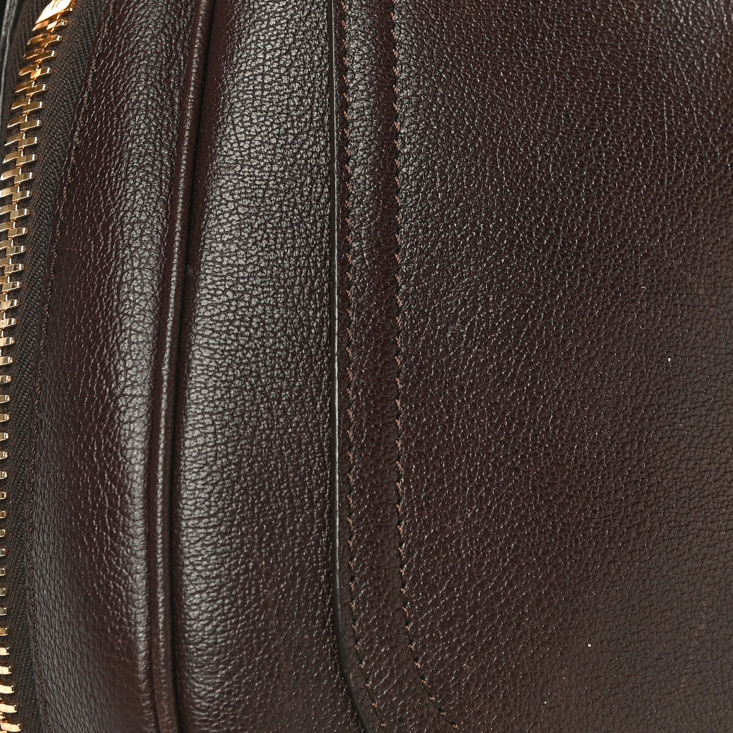 Tom Ford Pebbled Calfskin Large Jennifer Dark Brown 23 of 30