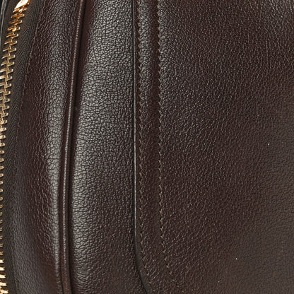 Tom Ford Pebbled Calfskin Large Jennifer Dark Brown 23 of 30