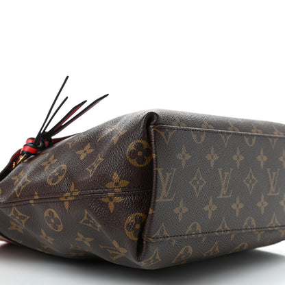 Louis Vuitton Monogram Tuileries Besace Caramel Rouge 6 of 11