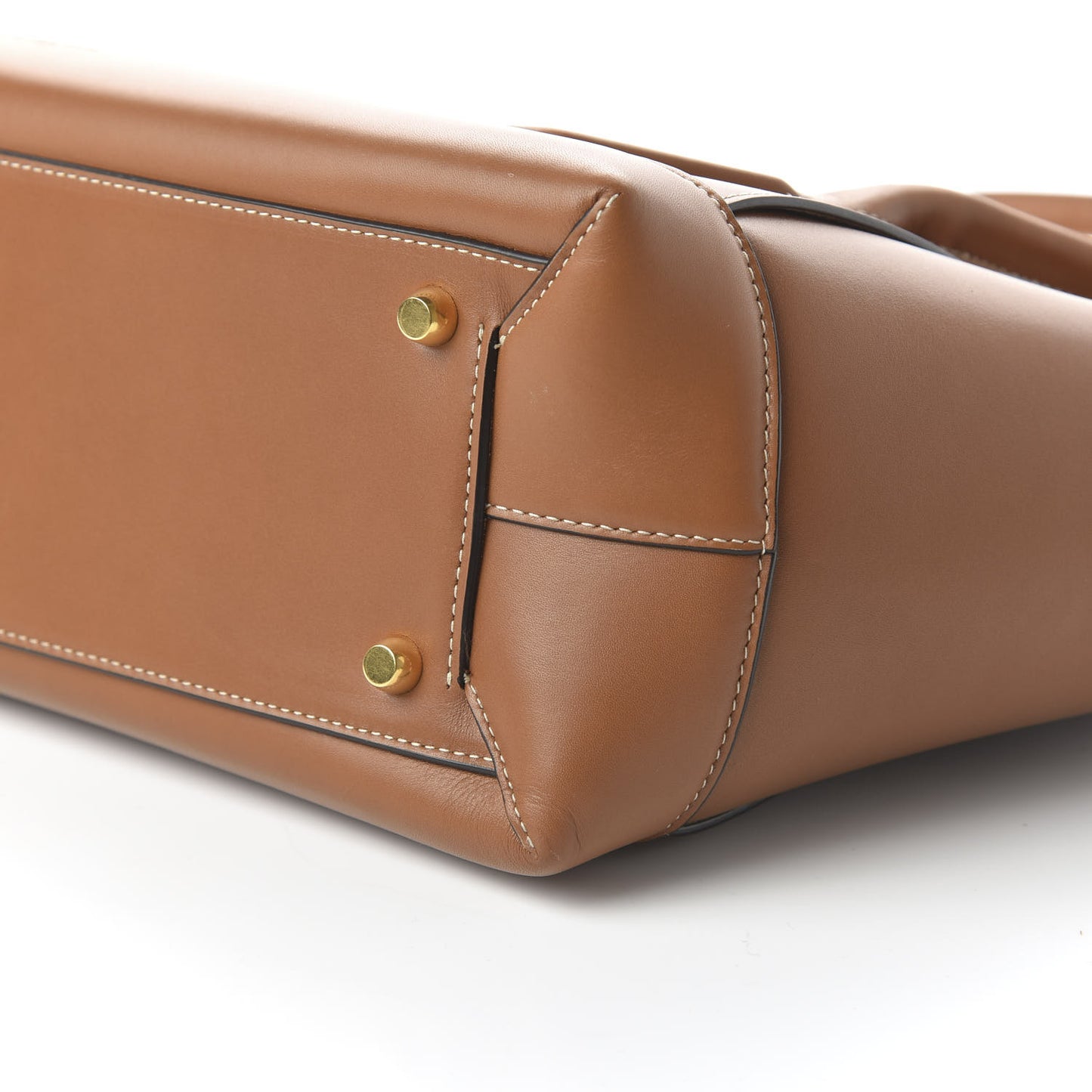 French Calfskin Maxi Intrecciato Large Arco Wood