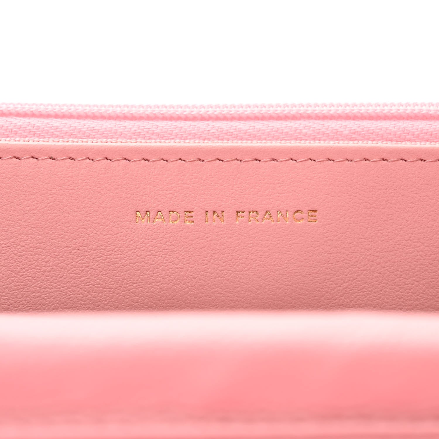 Chanel Caviar Quilted Wallet on Chain WOC Light Pink 7 of 12
