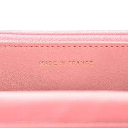 Chanel Caviar Quilted Wallet on Chain WOC Light Pink 7 of 12