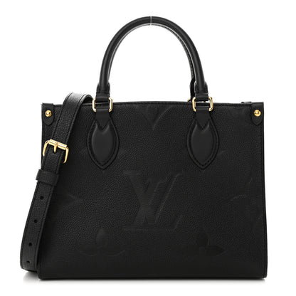 Louis Vuitton Empreinte Monogram Giant Onthego PM Black 1 of 11