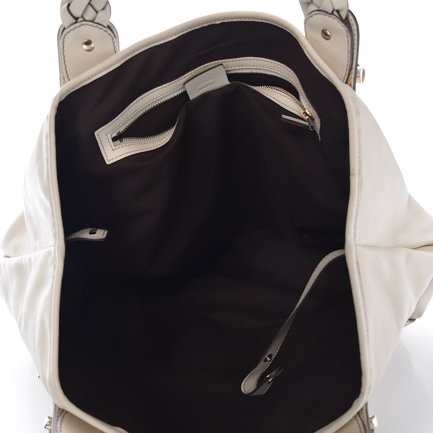 Gucci Calfskin Medium Pelham Shoulder Bag Ivory 5 of 13