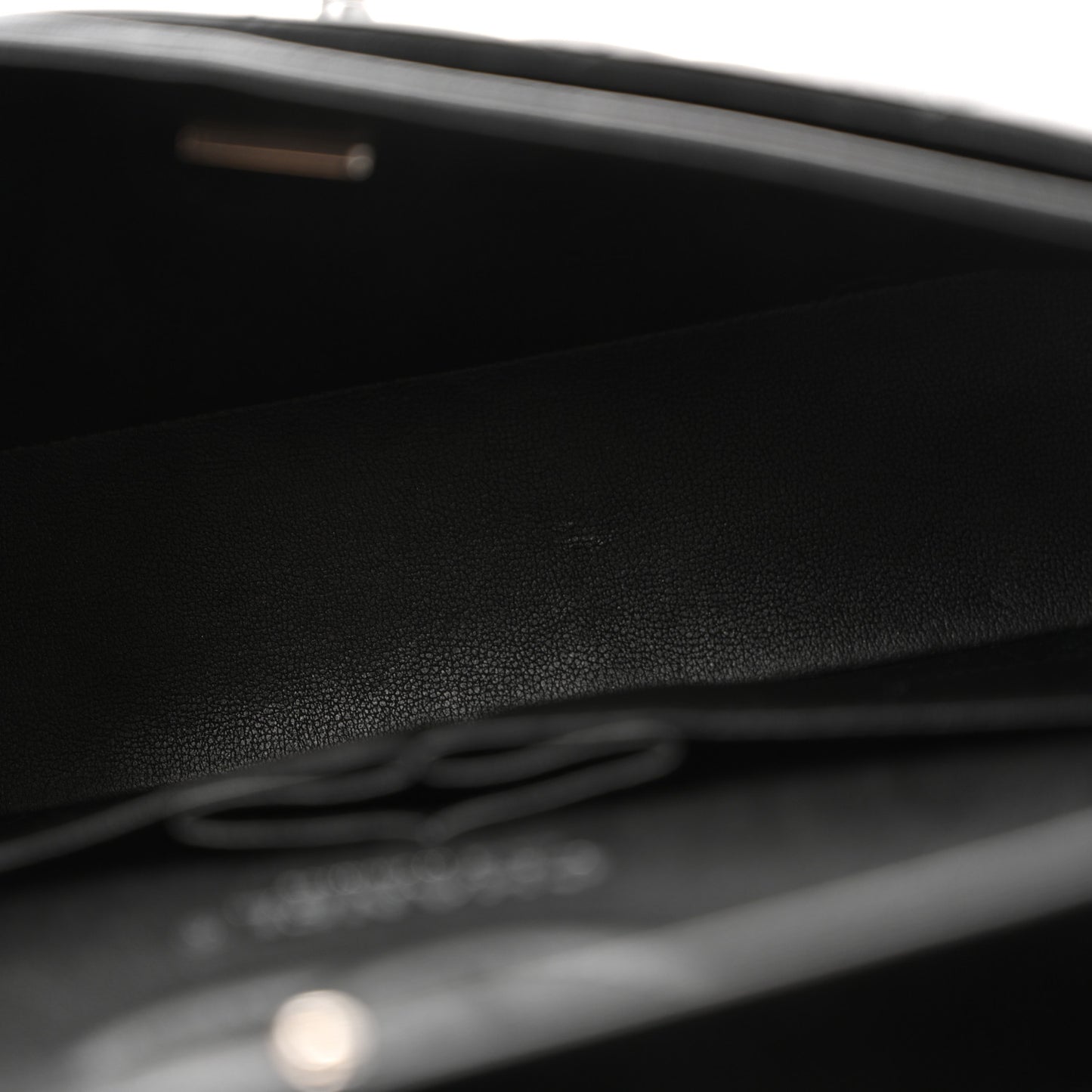 Lambskin Quilted Small Double Flap So Black