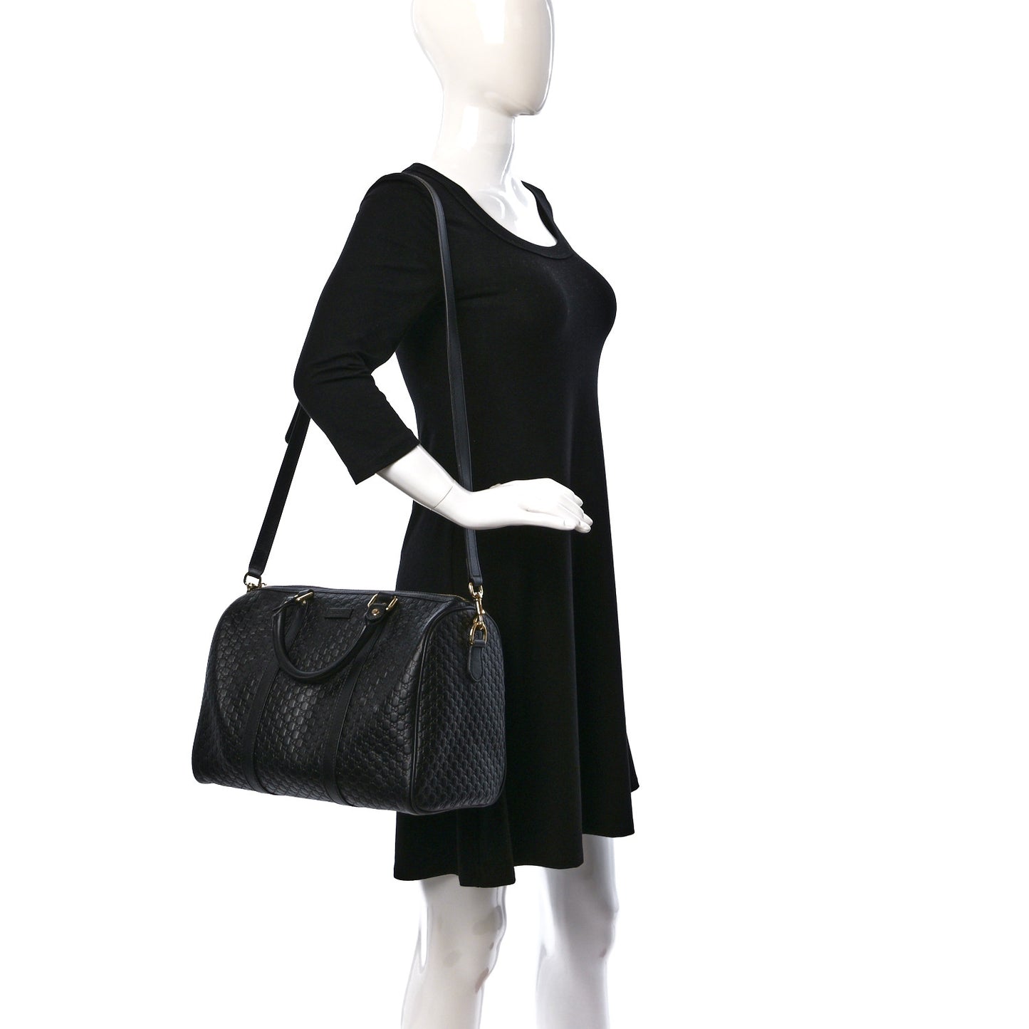 Microguccissima Medium Joy Boston Black