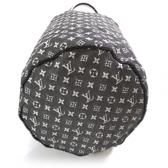 Mini Lin Monogram Betsy Backpack Blue