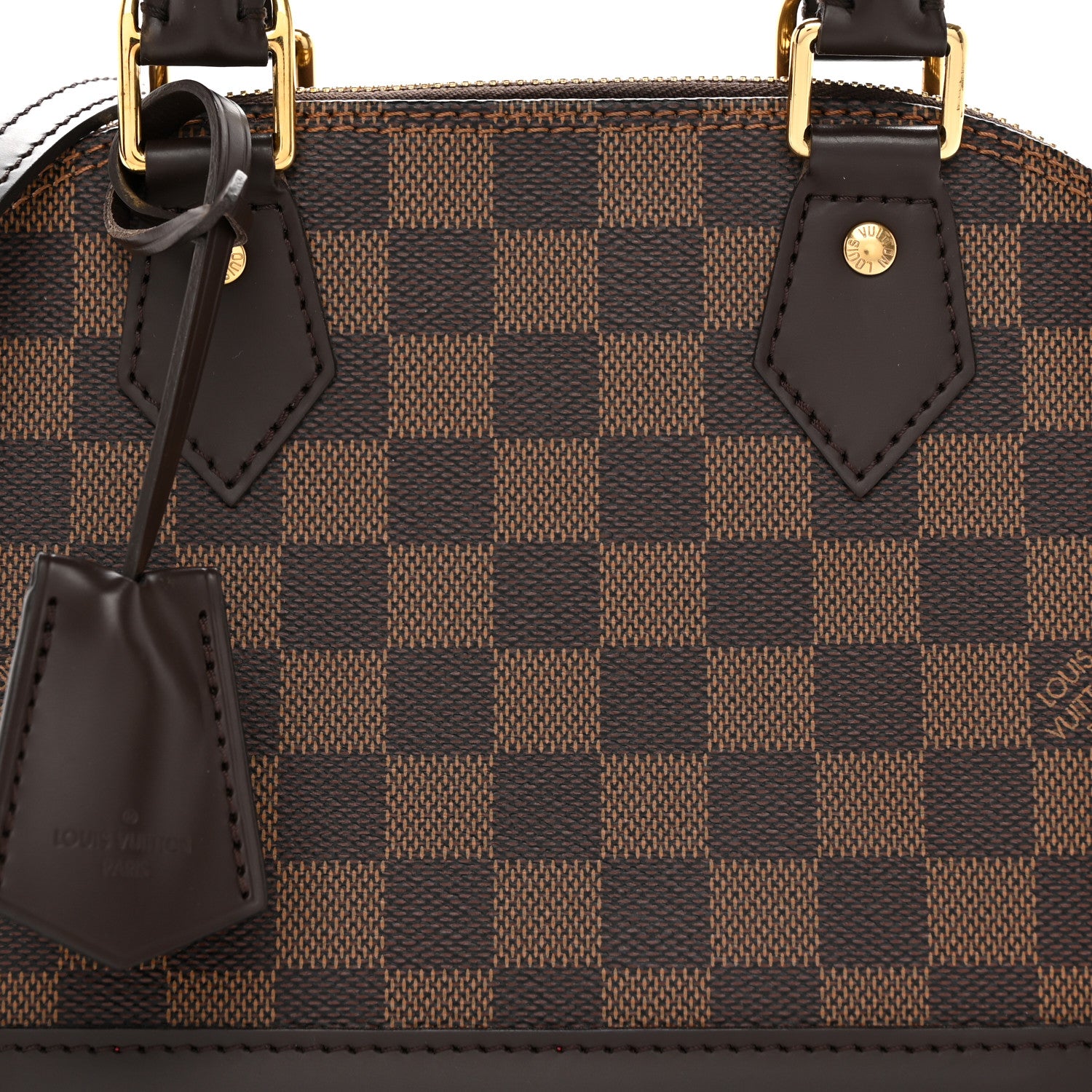 Louis Vuitton Damier Ebene Alma BB 8 of 15