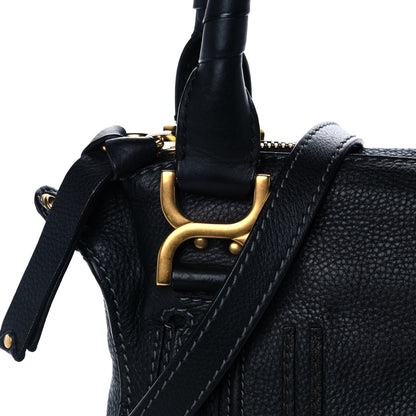 Chloe Calfskin Medium Marcie Satchel Black 8 of 13