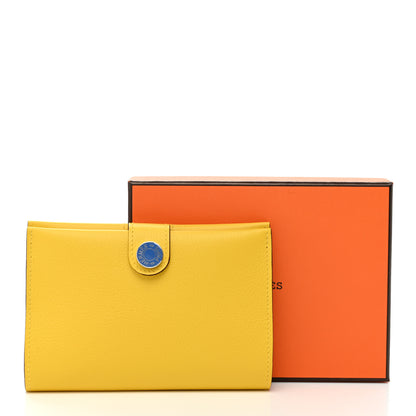 Hermes Evercolor RMS Passport Holder Jaune De Naples 8 of 8