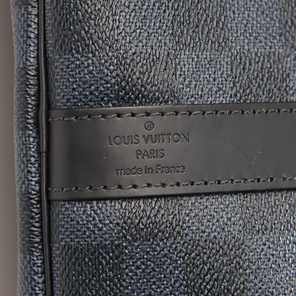 Louis Vuitton Damier Cobalt Jungle Keepall Bandouliere 55 6 of 12