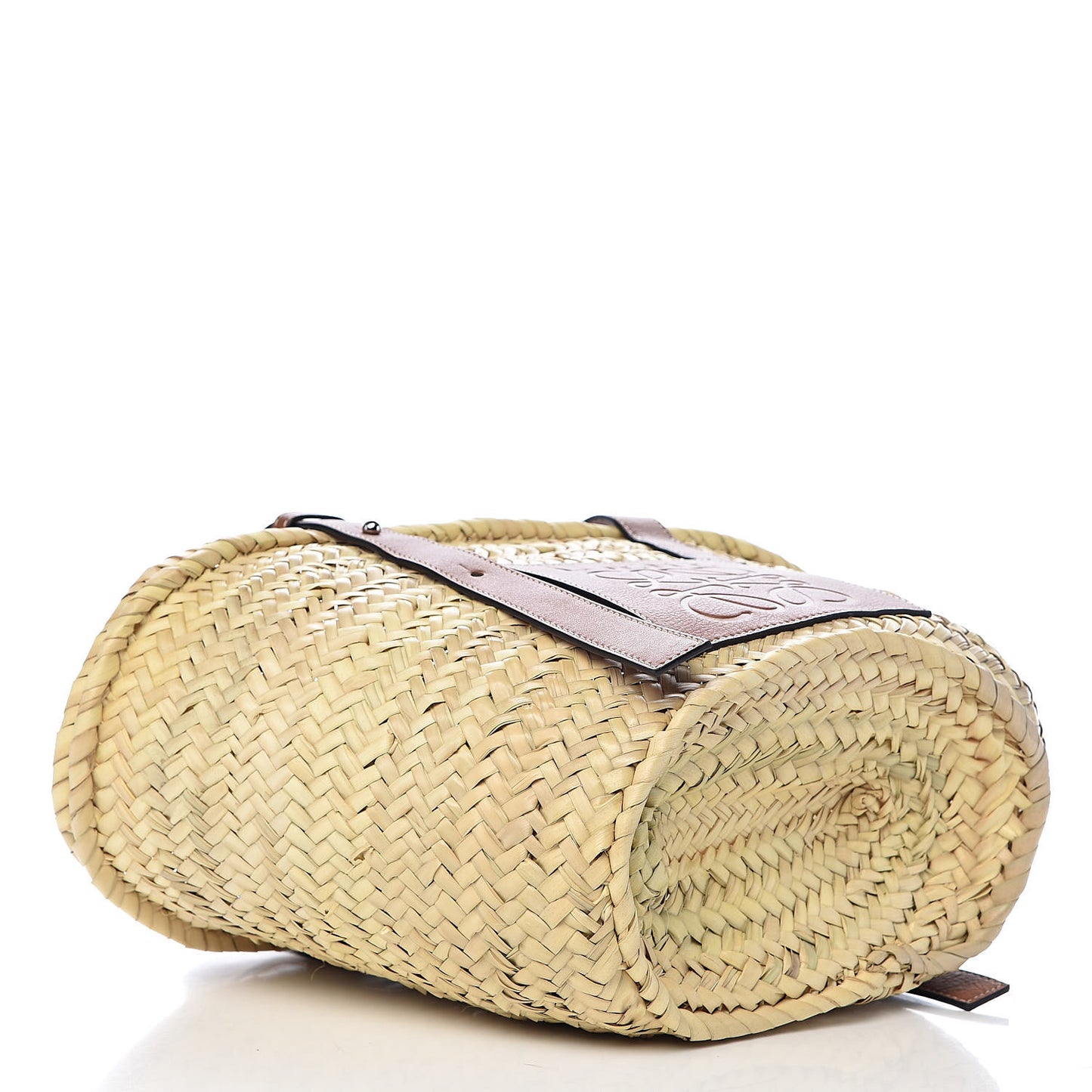Raffia Basket Tote Bag Natural Tan