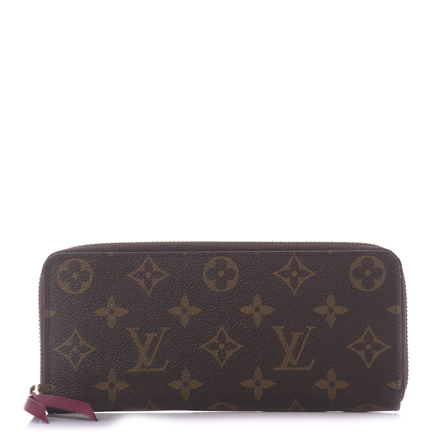 Louis Vuitton Monogram Clemence Wallet Fuchsia 1 of 8