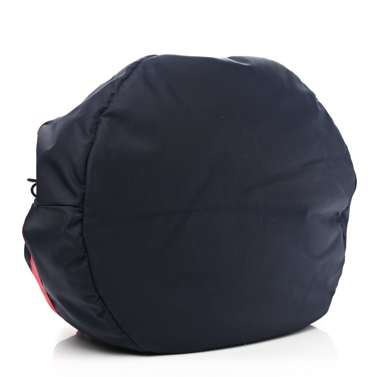 Textured Sport Nylon Logo Embroidered S Wheel Gym Bag Bleu Navy Rouge