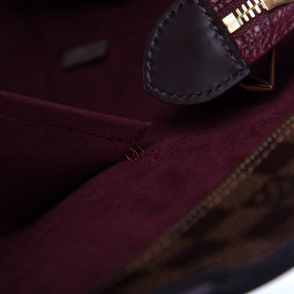 Louis Vuitton Damier Ebene Taurillon Jersey Bordeaux 10 of 10