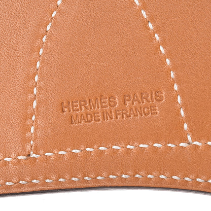 Hermes Swift Paddock Cap Bag Charm Rouge H Craie Sable 3 of 4