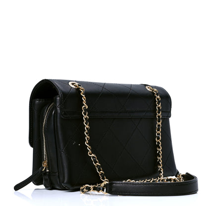 Chanel Lambskin Sleek And Chic Flap Black 2 of 4