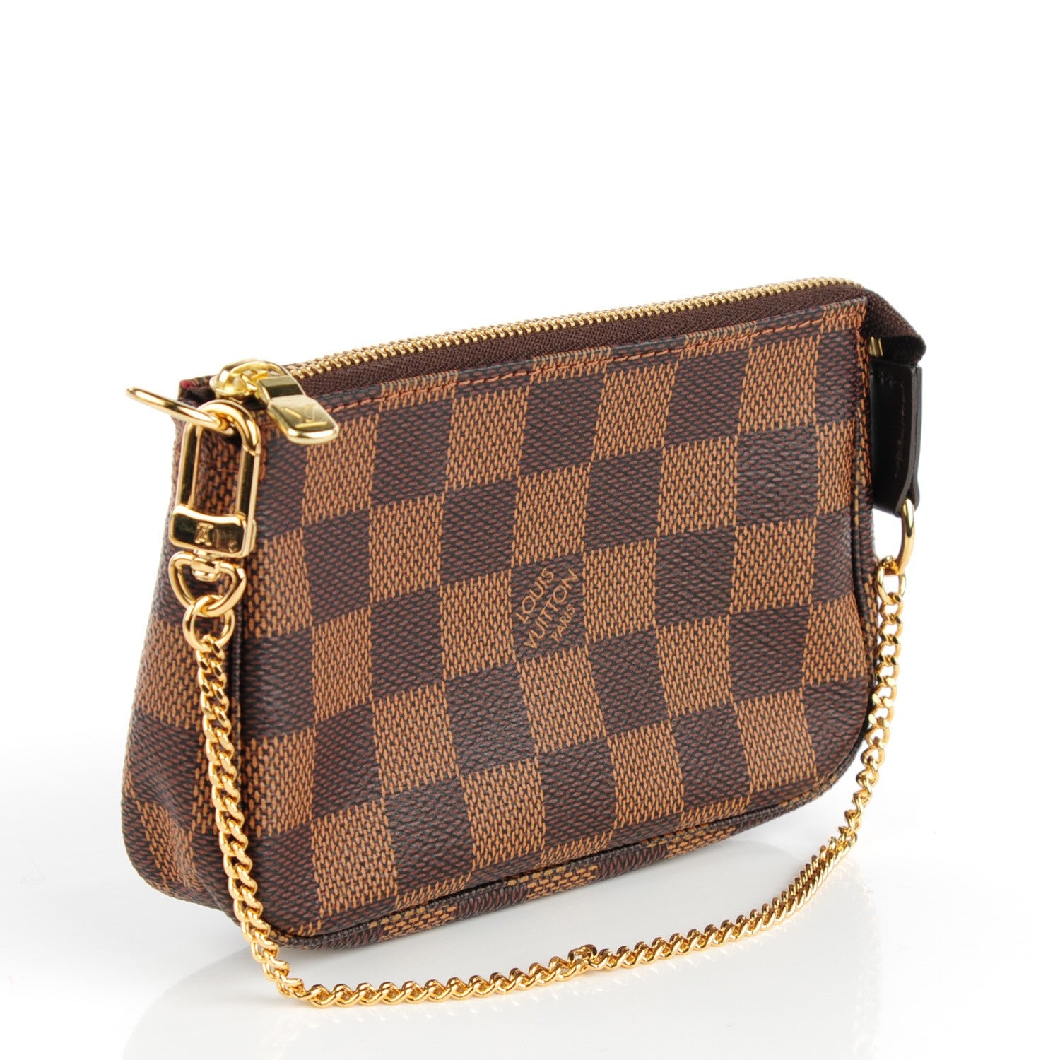 Louis Vuitton Damier Ebene Mini Pochette Accessories 3 of 7