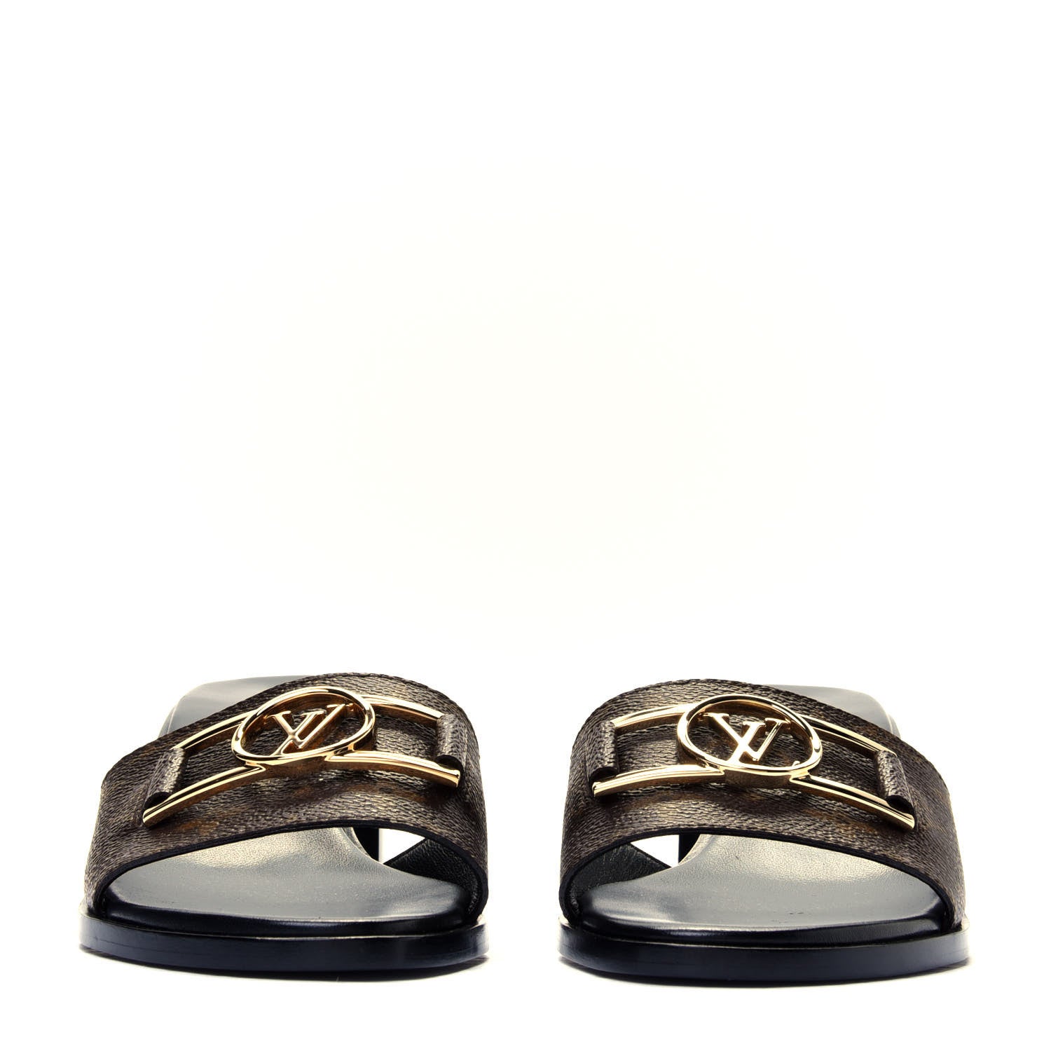 Louis Vuitton Monogram Lock It Mules 40 2 of 8