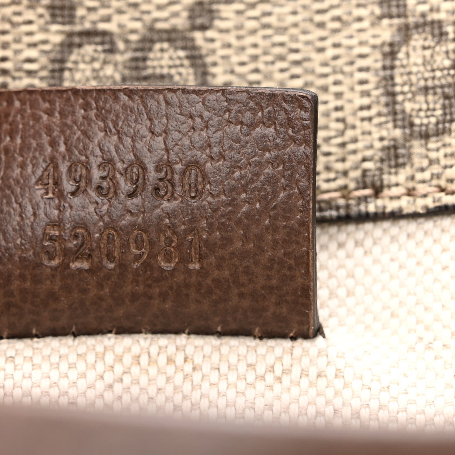 Gucci GG Supreme Monogram Neo Vintage Web Belt Bag Brown 7 of 11