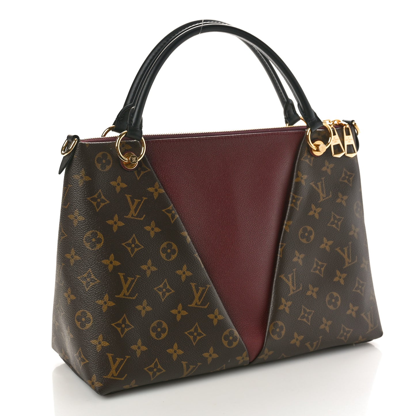 Monogram V Tote MM Bordeaux