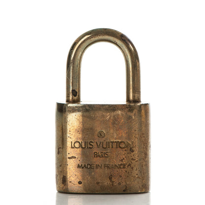 Louis Vuitton Brass Lock and 2 Keys Set #316 2 of 5