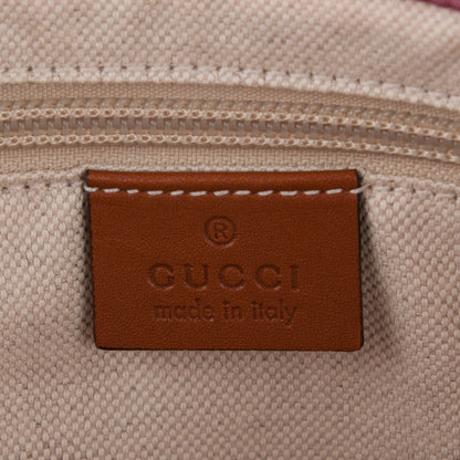 Gucci Nylon Monogram Medium Tote Pink 6 of 7